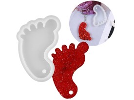 Molde silicona piecito llavero BM3075 (1)